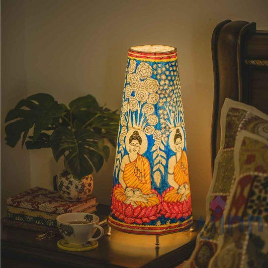 Buddha Leather Lamp