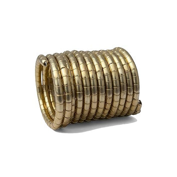 Dajinn Eternal Grace Traditional Brass Bangles Set for Women & Girls, Ethnic Party and Wedding Jewellery For Women