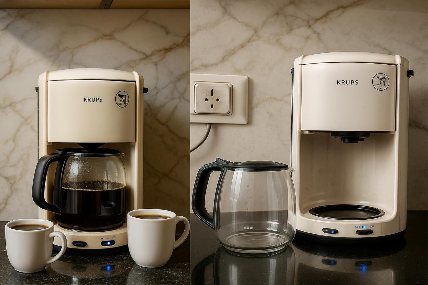 Dajinn Krups ProAroma Drip-Filter Coffee Maker, Aspire Series