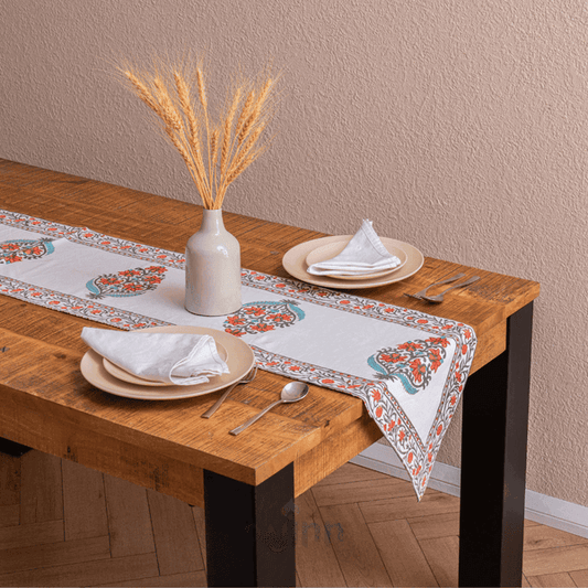 Daffodil Block Print Runner