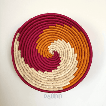 Sherbet Wave Sabai Wall Basket (Set of 3)