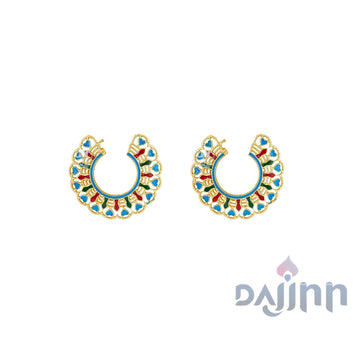 Dajinn Aamani Blue Earrings