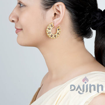 Dajinn Aamani Blue Earrings