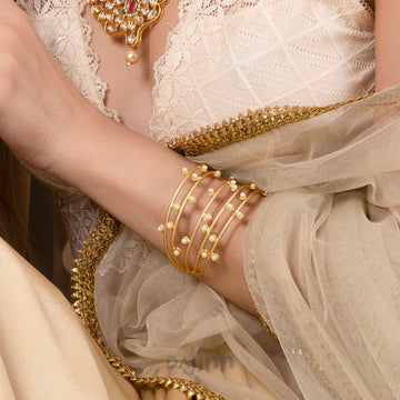 Dajinn Tista Layered pearl Bracelet