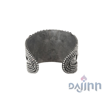 Dajinn Aadhiya Silver Oxidised Bracelet