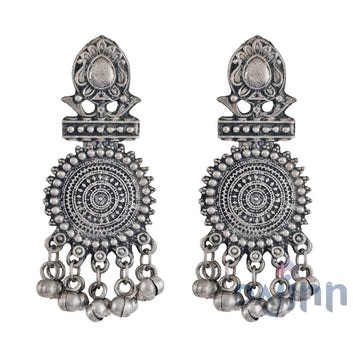 Dajinn Yaami Silver Oxidised Earrings