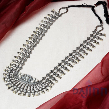 Dajinn Ujjwala Oxidised Necklace