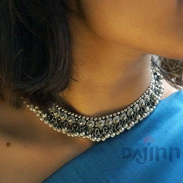 Dajinn Ghungroo Choker Necklace