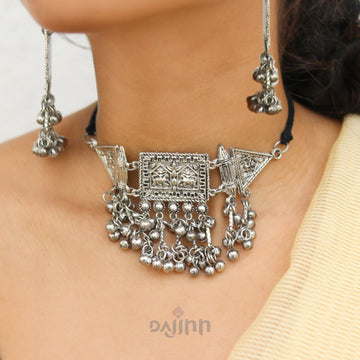 Dajinn Dhriti Ghungroo Necklace Set
