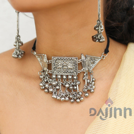 Dajinn Dhriti Ghungroo Necklace Set