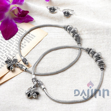 Dajinn Kamana Set Of Anklet and Toe Ring