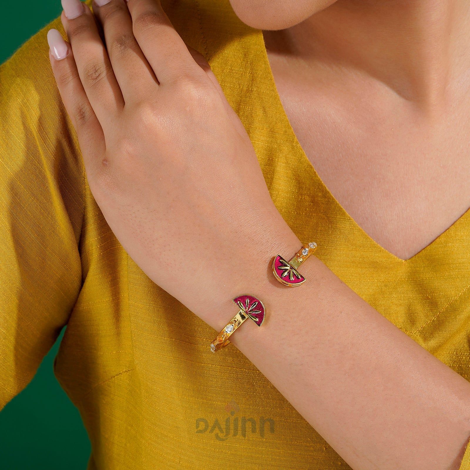 Ayee Palat Fuschia Pink Bracelet