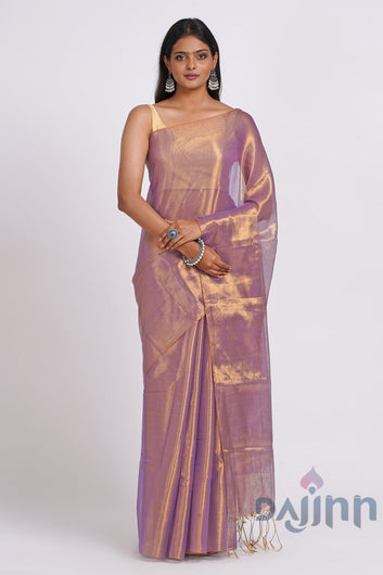 AYSR Boutique Trishika Purple Tissue Saree