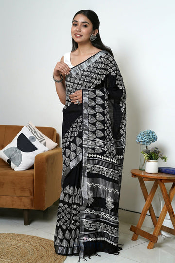 AYSR Boutique Sita Linen Saree