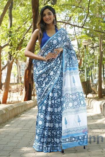 AYSR Boutique Vandana Mulmul Cotton Saree