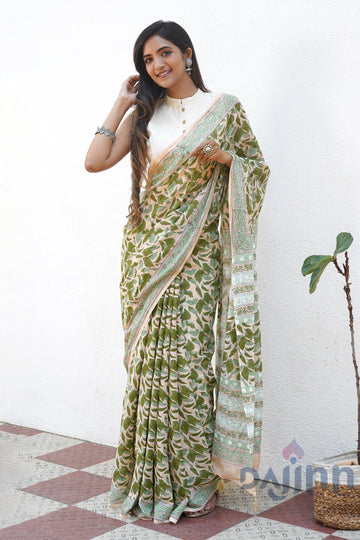 AYSR Boutique Malathi Mulmul Cotton Saree