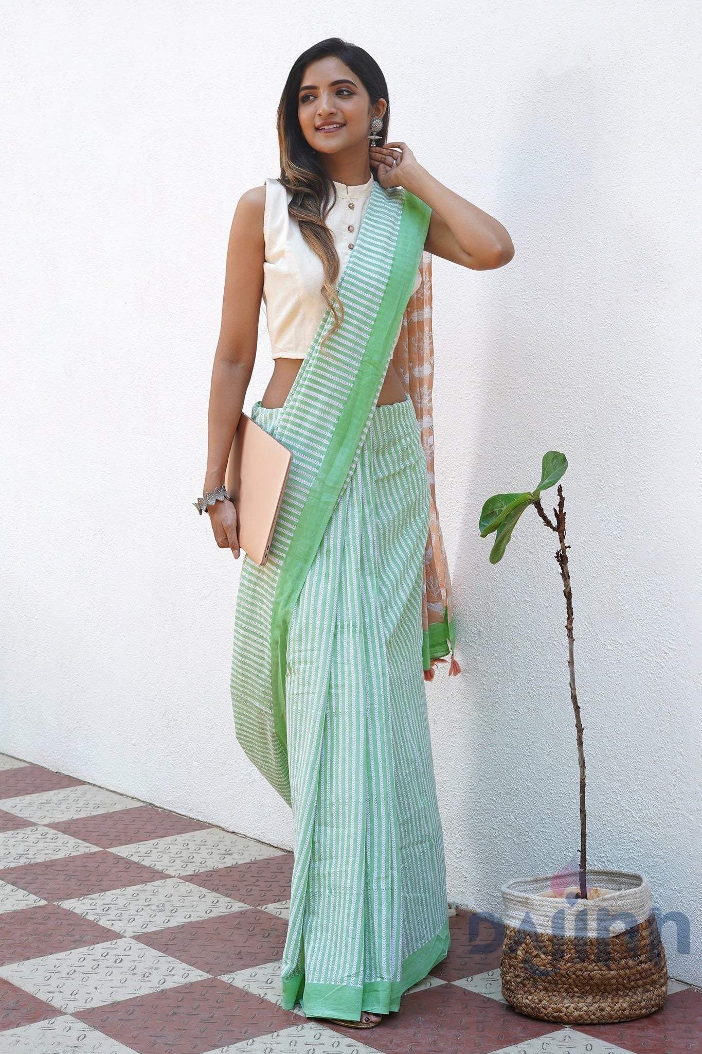 AYSR Boutique Sushma Mulmul Cotton Saree