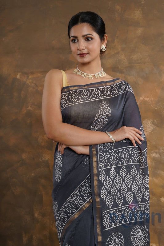 AYSR Boutique Savithri Chanderi Saree