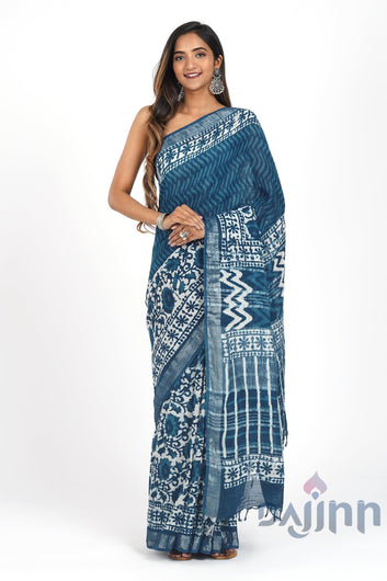 AYSR Boutique Sapphire Serenity Saree