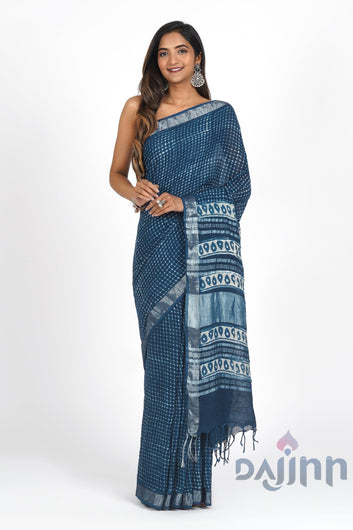 AYSR Boutique Midnight Cascade Saree