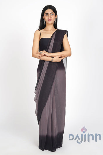 AYSR Boutique Mystic Mauve Pre-Draped Saree