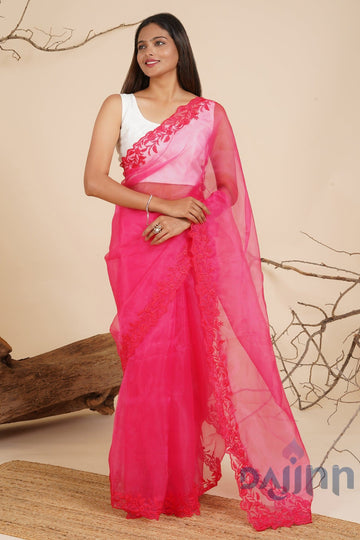 AYSR Boutique Spring Serenade Organza Saree