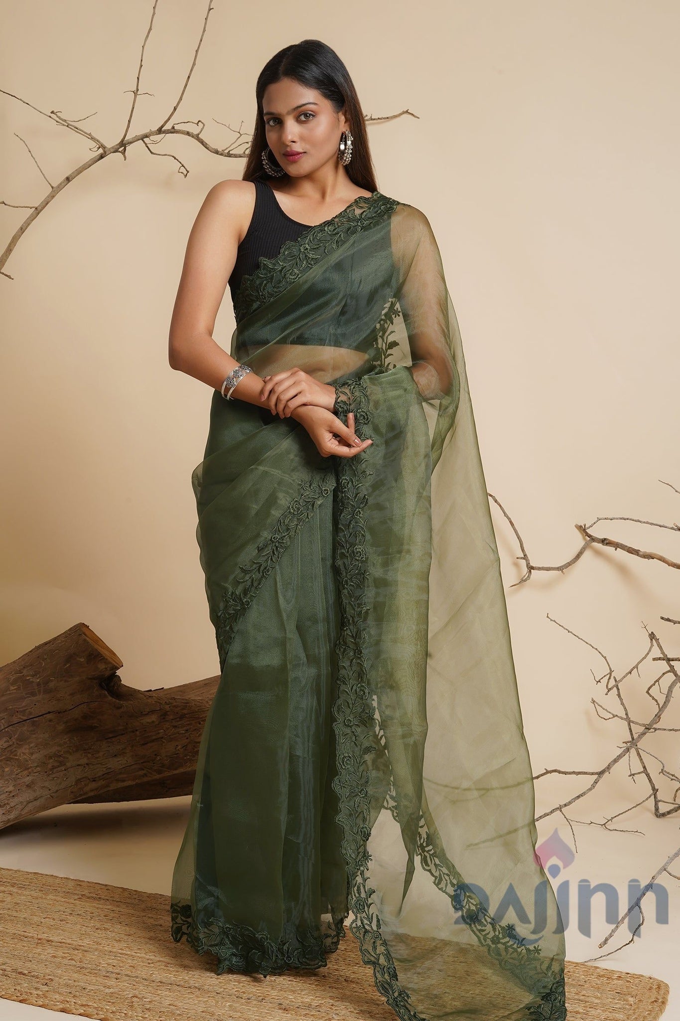 AYSR Boutique Meadowlark Mirage Organza Saree