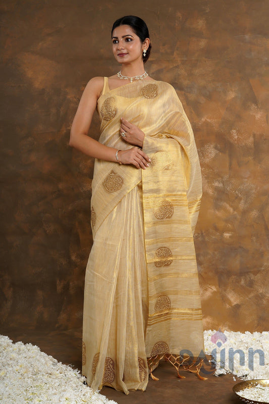 AYSR Boutique Devyani Tissue Silk Saree