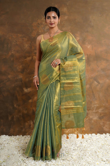 AYSR Boutique Shakti Tissue Silk Saree