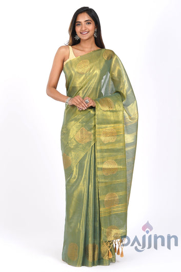 AYSR Boutique Shakti Tissue Silk Saree