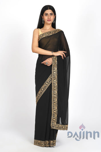 AYSR Boutique Kalyani Georgette Saree