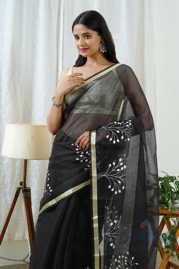 AYSR Boutique Avani Kota Embroidered Saree