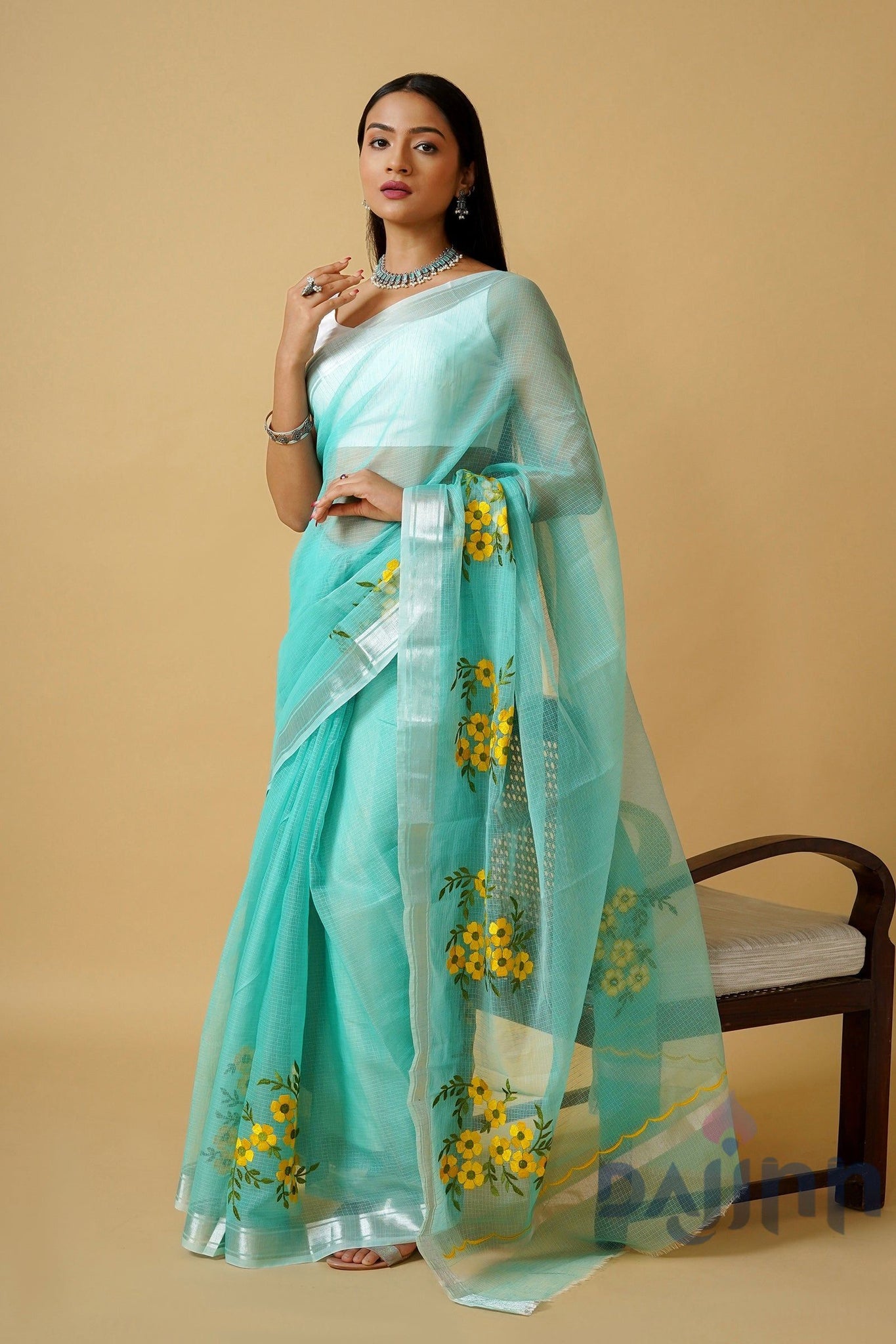 AYSR Boutique Divya Kota Embroidered Saree