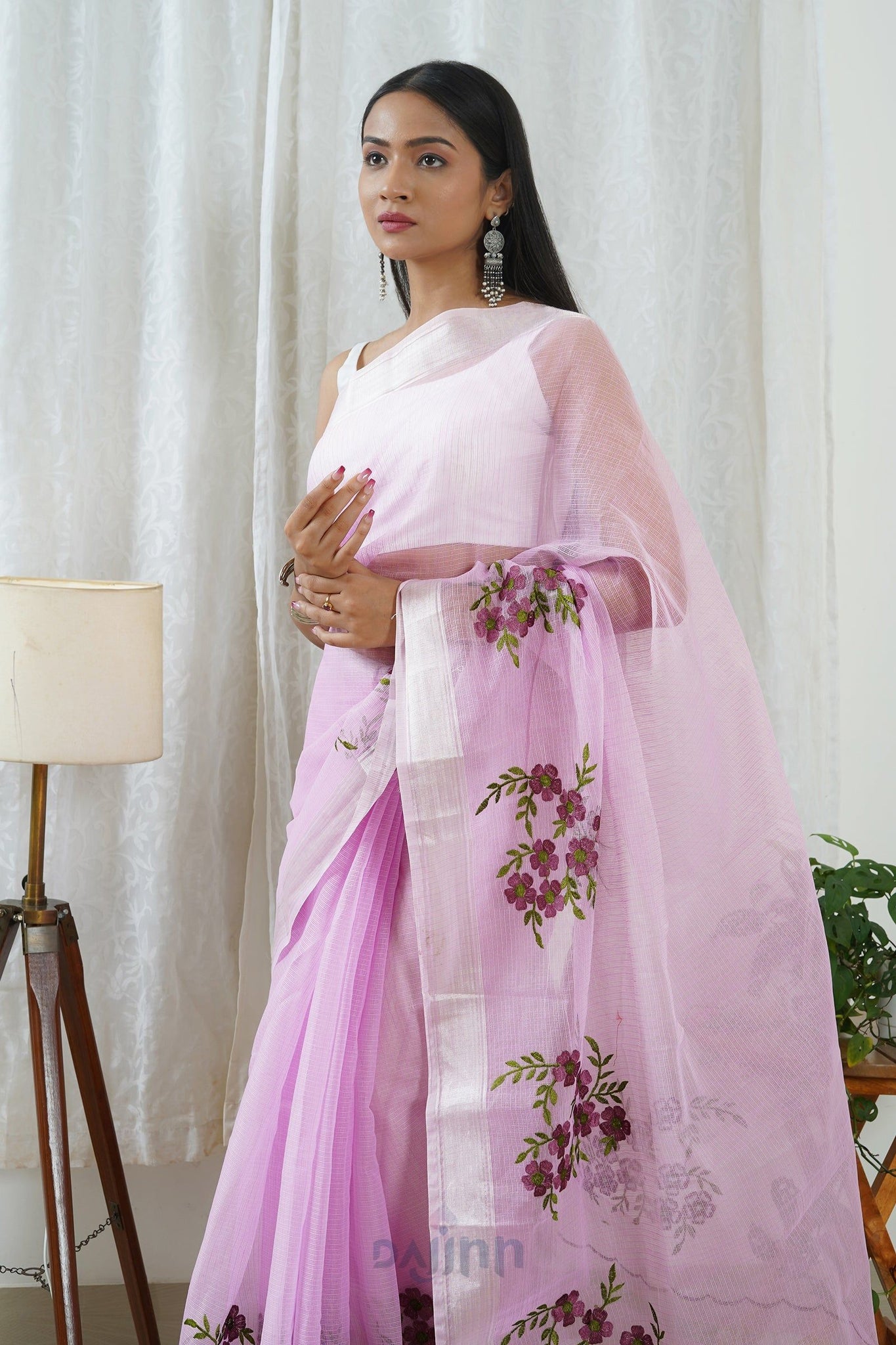 AYSR Boutique Kriti Kota Embroidered Saree