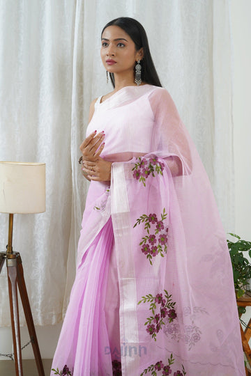 AYSR Boutique Kriti Kota Embroidered Saree