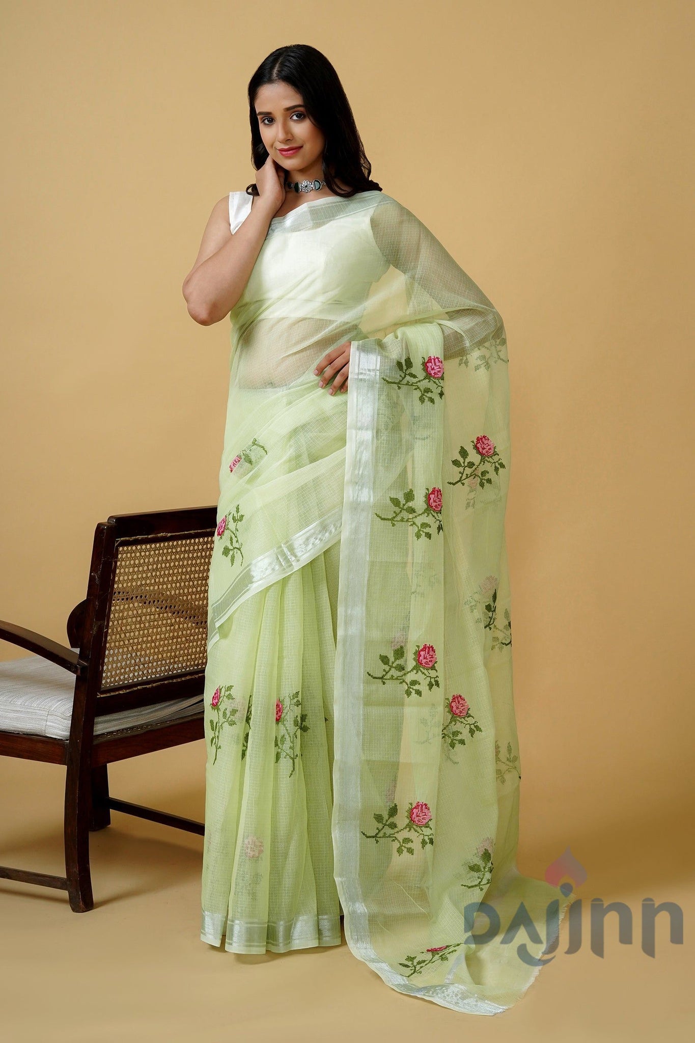 AYSR Boutique Jiya Kota Embroidered Saree