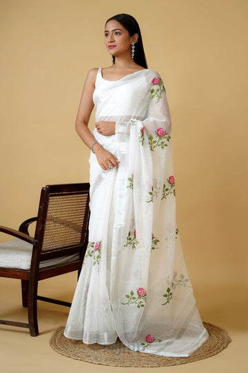 AYSR Boutique Riddhi Kota Embroidered Saree