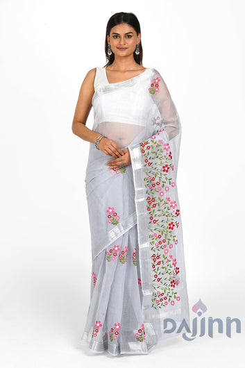 AYSR Boutique Leher Kota Embroidered Saree