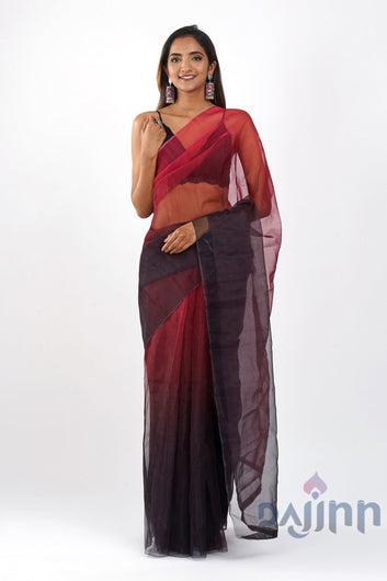 AYSR Boutique Aadhuri Ombre Organza Saree