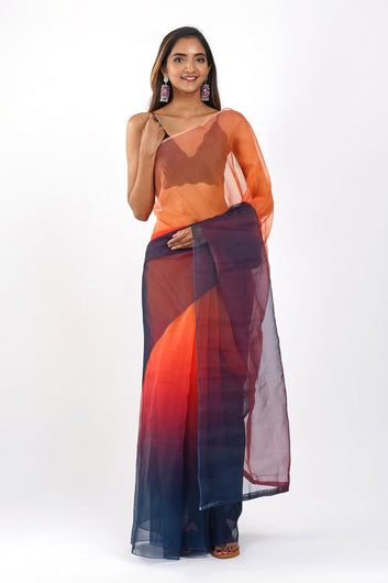 AYSR Boutique Vaanshi Ombre Organza Saree