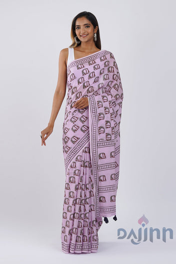 AYSR Boutique Meter Down Mulmul Cotton Saree