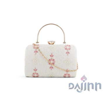 AYSR Boutique Riyana Embroidered Clutch