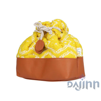 Dajinn Sunshine Geometry Potli Pouch