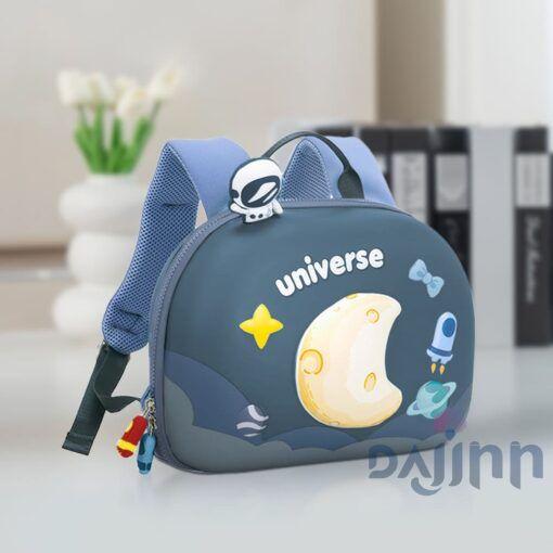 DaJinn Kindergarten Schoolbag for Boys & Girls, Moonwalk Children’s Outing Backpack for Kids – Universe Style