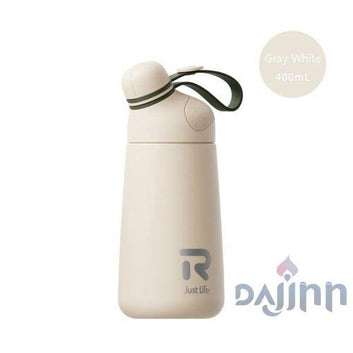 DaJinn Insulated Water Bottle For Kids & Adults With Easy Portability, Travel Friendly Bottle – 400ml (Green)