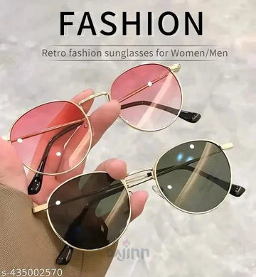 Dajinn Vintage Round Sunglasses – Women's eyewear with UV400 luxury flair