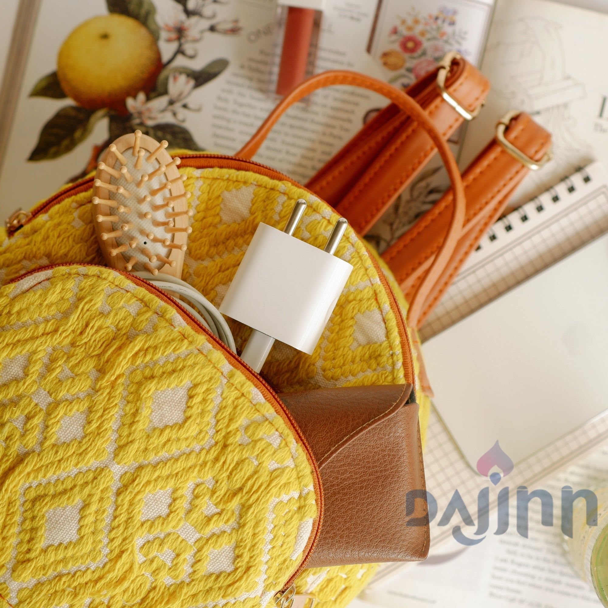 Dajinn Sunshine Yellow Mini Backpack