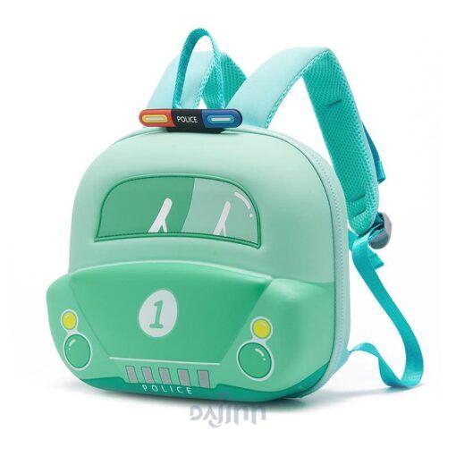 DaJinn Police Joyride Toddler Backpack(Green)