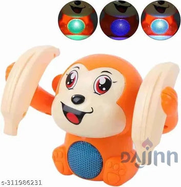 Dajinn Dancing Monkey Toy – Musical Fun with Lights, Sounds & Motion Sensor