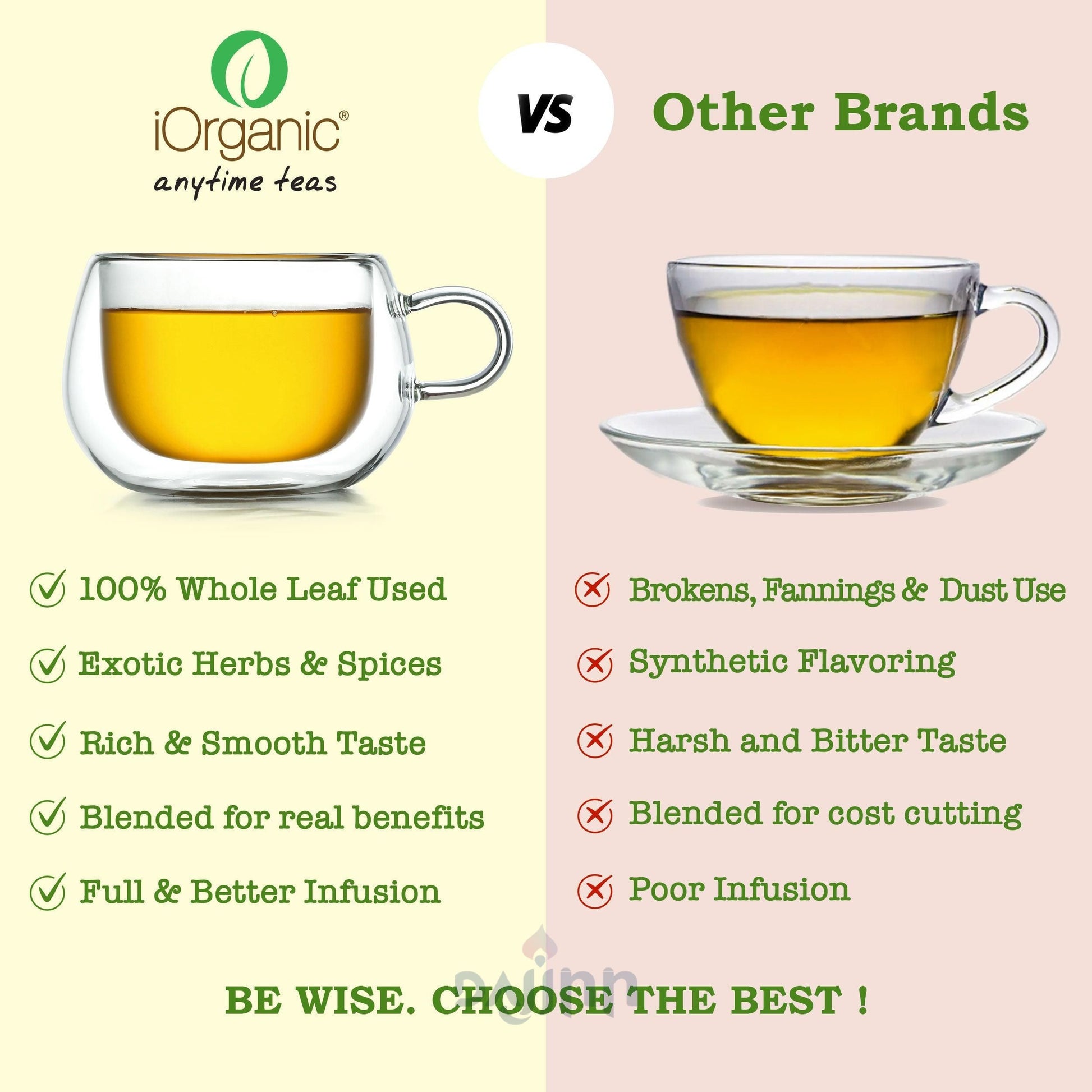 iorganic Exotic Assam Masala Chai / To Refresh and Energize, Stress Reduction Tea, Improved Sleep Tea, Immune Support Tea, Antioxidant Boost Tea